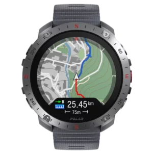 Polar Grit X2 Pro, Premium Outdoor-Uhr, Stone Gray